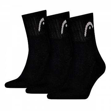 Head Tennis Club Short Crew Socks 3P Black
